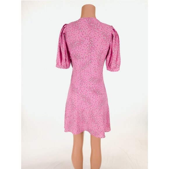 KATE SPADE 0 New Meadow Faux Wrap Dress in Pink Floral NWOT - Picture 10 of 13